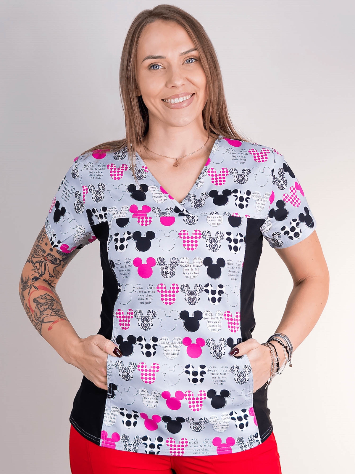 Bluza medyczna 6875C Mickey - obrazek 4