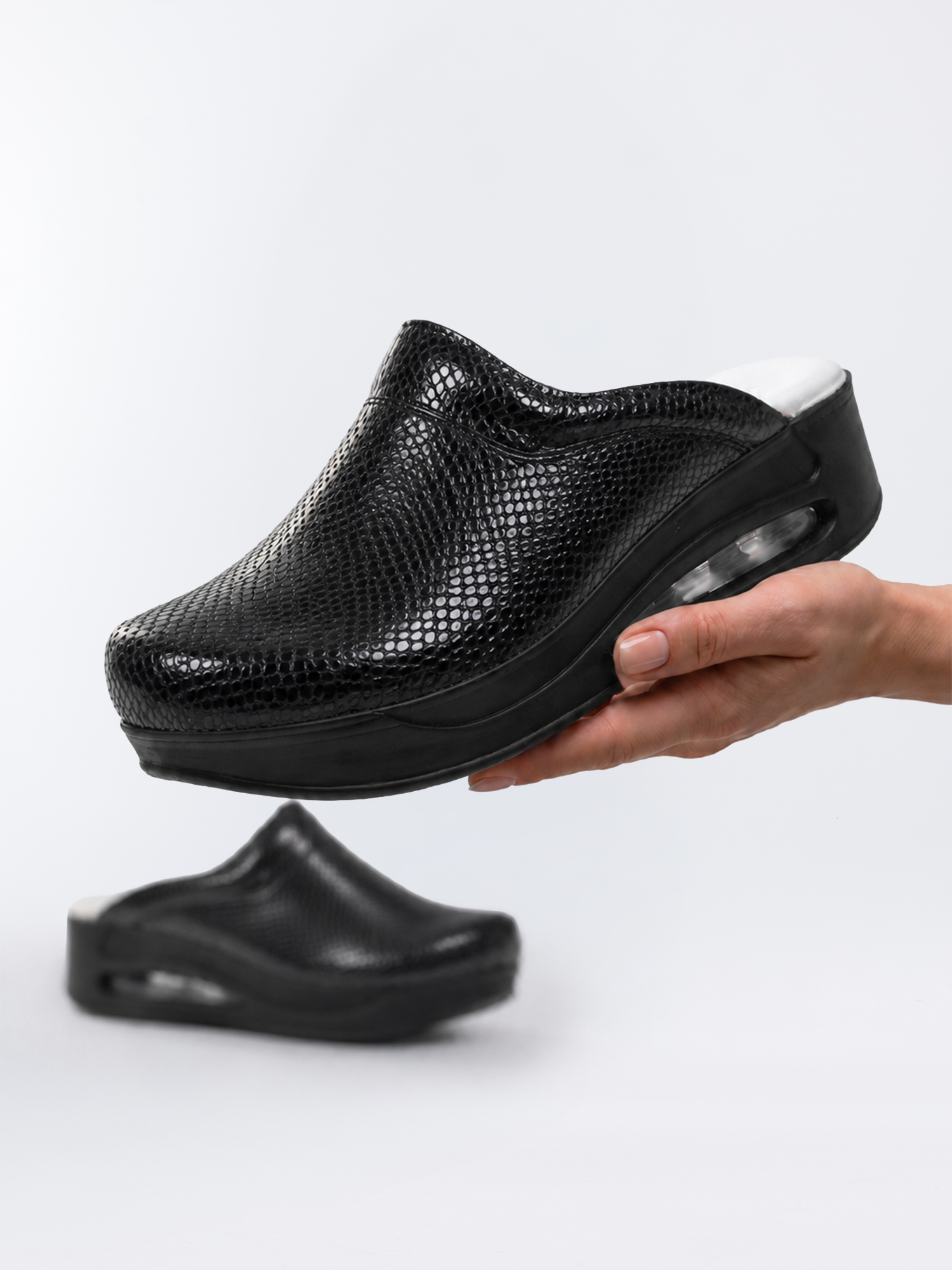 Klapki medyczne Airmax 405 Czarny diament - obrazek 5