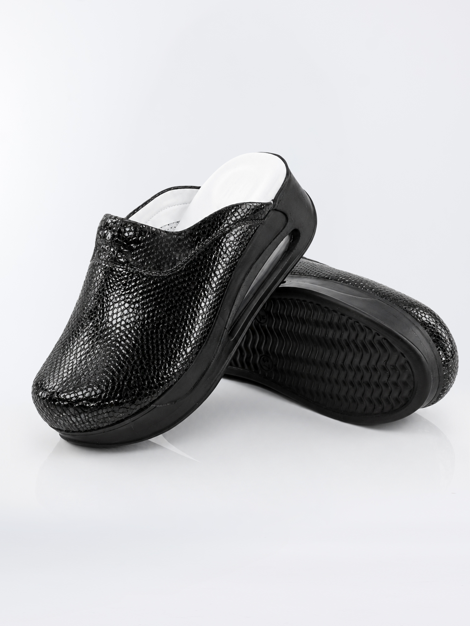 Klapki medyczne Airmax 405 Czarny diament - obrazek 3
