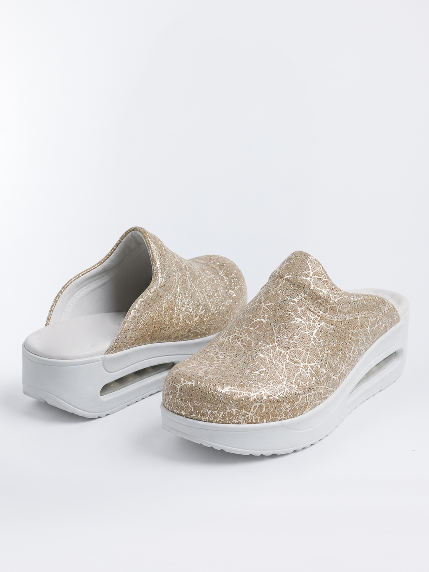 Klapki medyczne Airmax 406 Złoty pył - obrazek 3