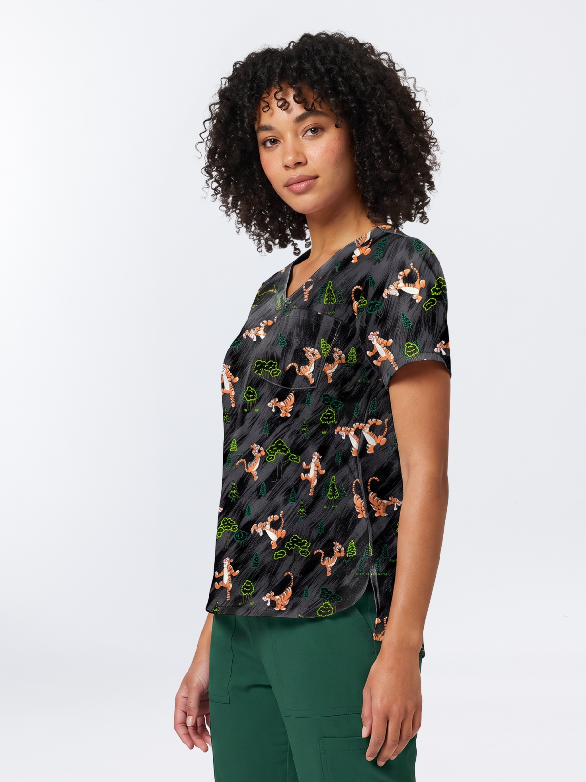 Bluza medyczna Disney Flouncy Bouncy - obrazek 2