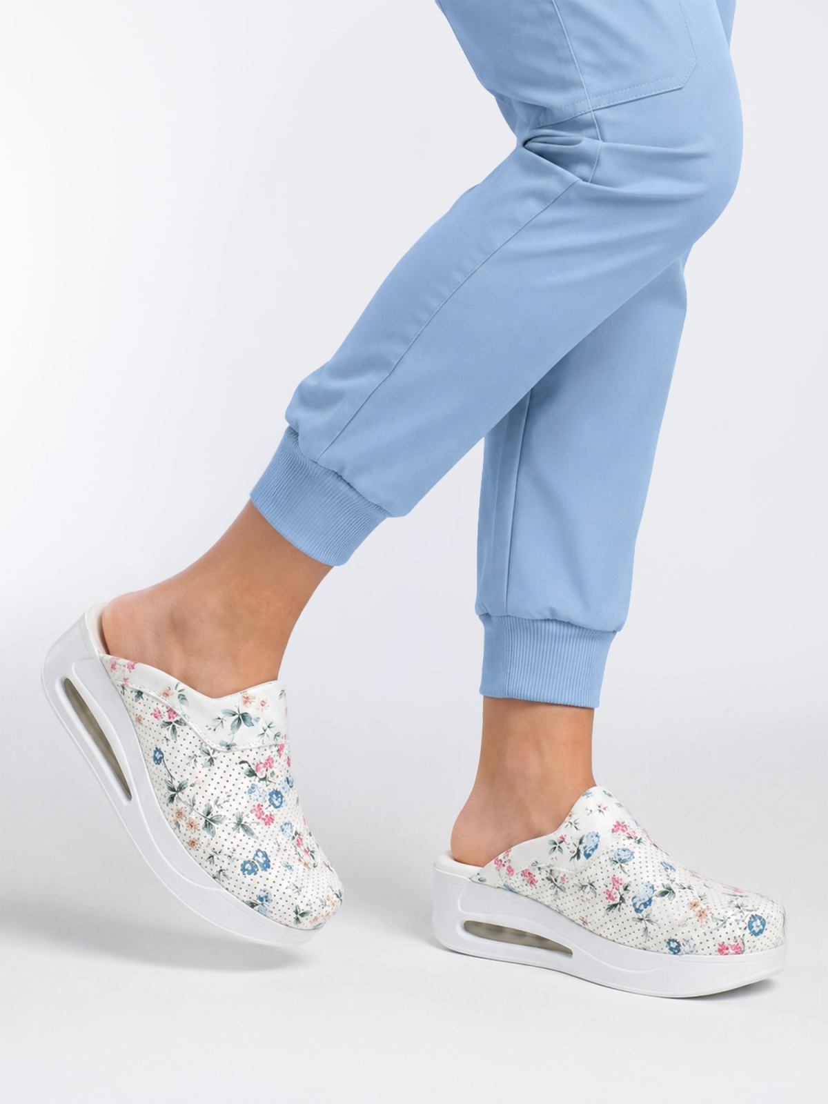Klapki medyczne Airmax 909 Wiosenne Kwiaty - obrazek 7