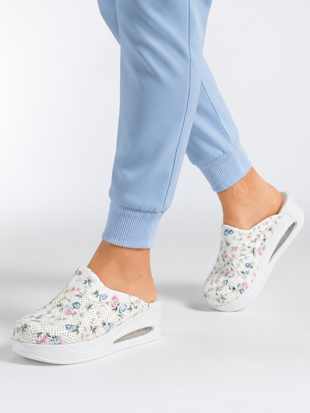 Klapki medyczne Airmax 909 Wiosenne Kwiaty - obrazek 6