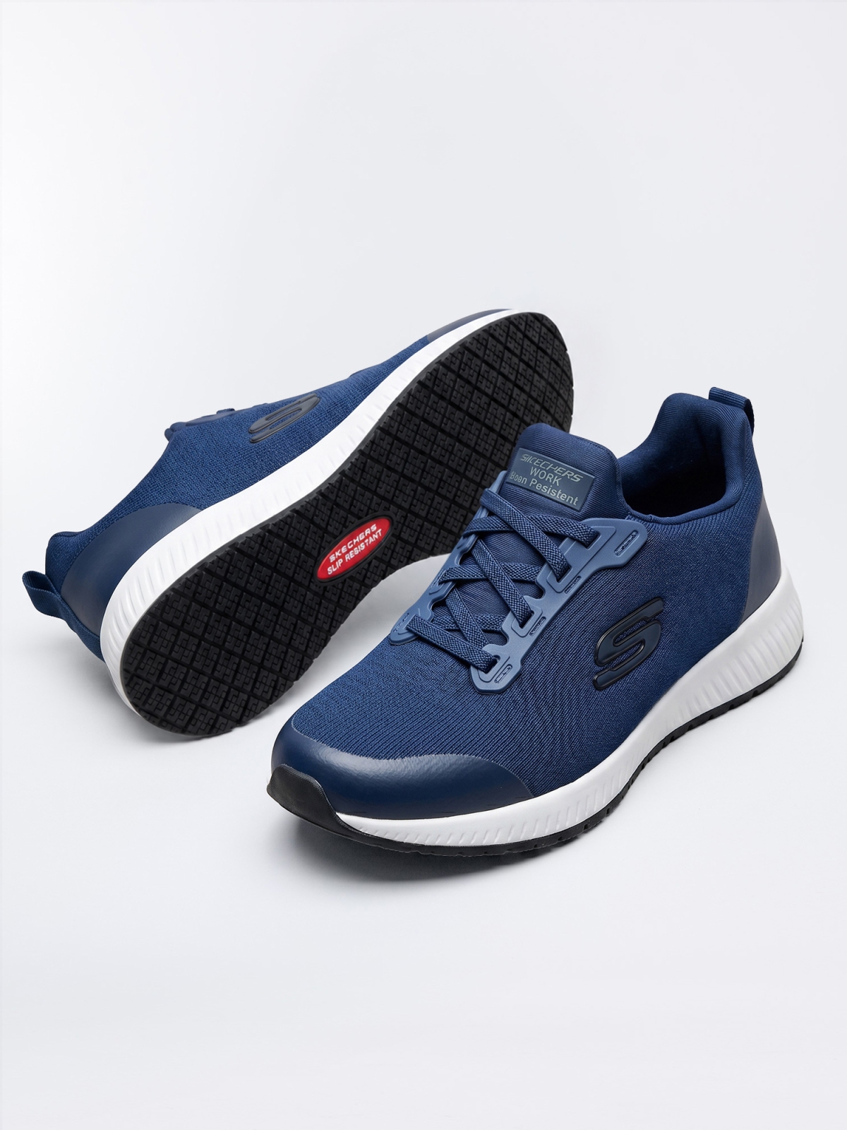 Buty medyczne sportowe Skechers Squad SR - obrazek 4