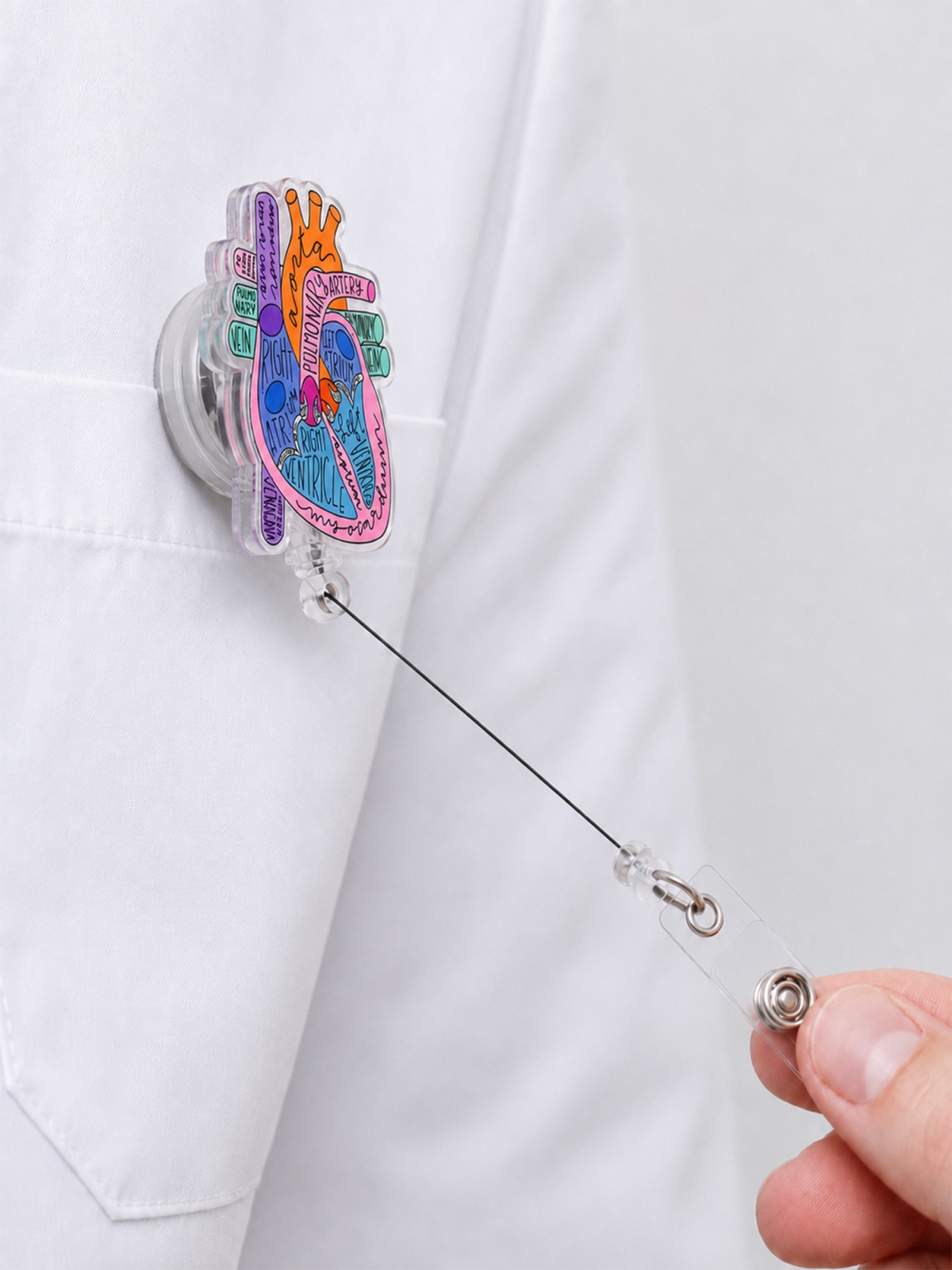 Zawieszka Anatomical Heart - obrazek 4