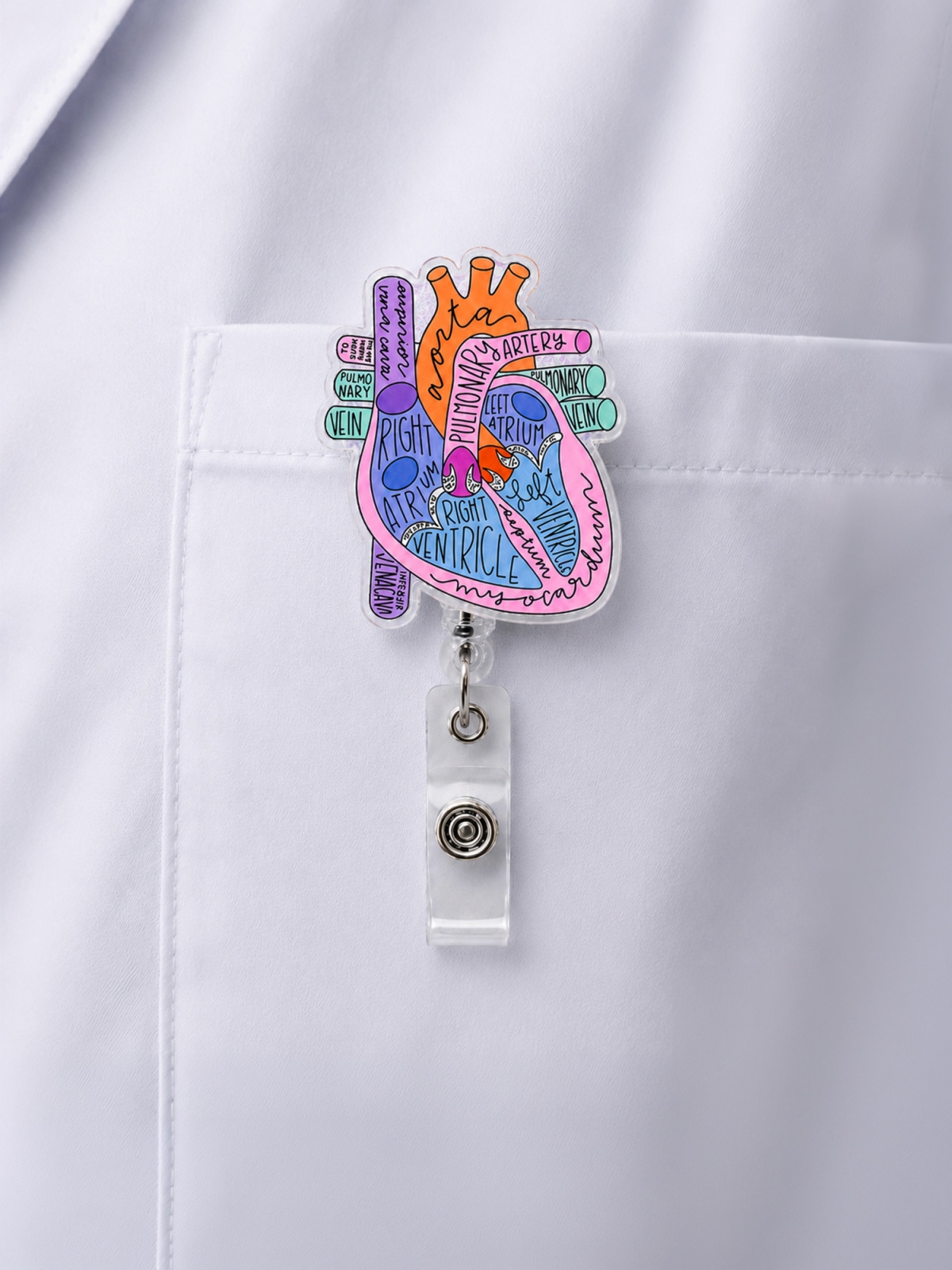 Zawieszka Anatomical Heart - obrazek 2